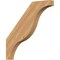 Ekena Millwork 3 1/2"W x 30"D x 30"H Funston Smooth Knee Brace, Western Red Cedar BRC04X30X30FST00SWR - alternate 1